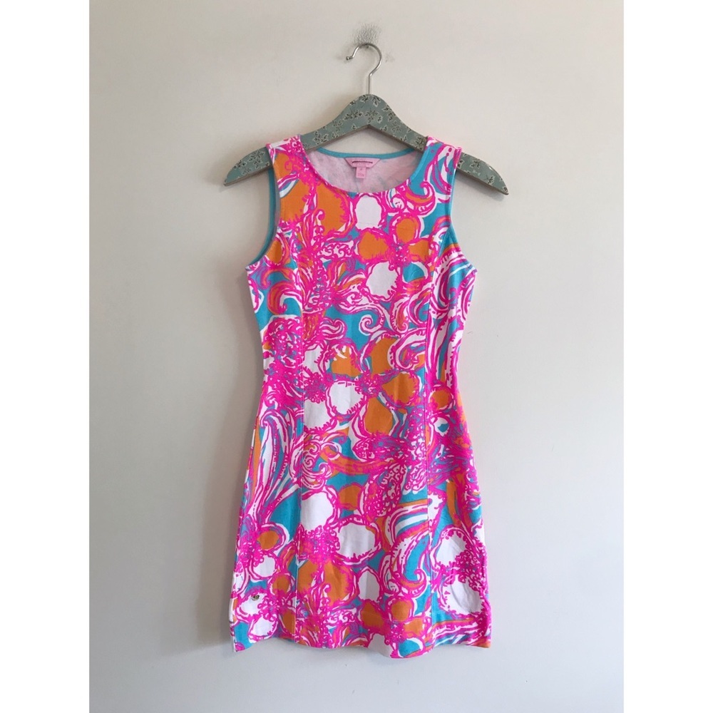 Lilly Pulitzer Whiting Cutout Shift Dress Pink